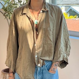 Deiji Studio linen shirt S/M